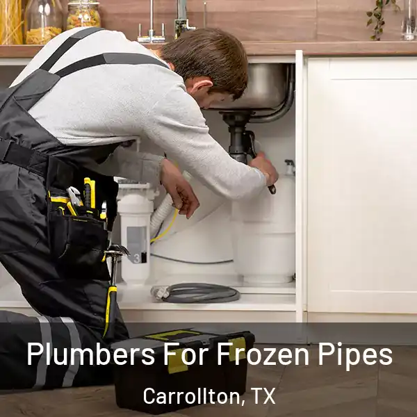  Plumbers For Frozen Pipes Carrollton, TX